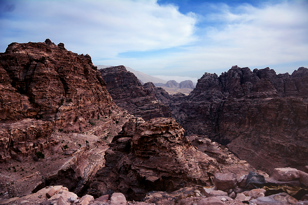 Views of Jordan, Petra, Monastry, hike view - justlikesushi.com